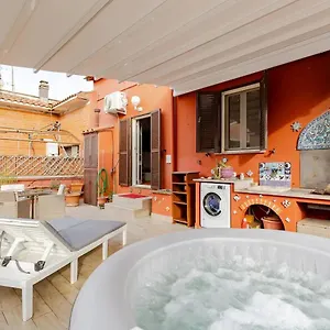 Terrace Of Apartament Rzym